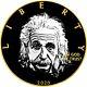 American Silver Eagle Albert Einstein 2020 Walking Liberty Dollar $1 Coin 1 Oz
