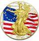 American Silver Eagle Betsy Ross 1777 Us Flag 2019 Walking Liberty Dollar Coin