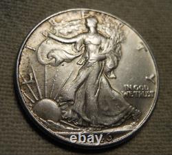 Au 1946 Ddo Walking Liberty Half Dollar 90% Silver Rare Double Die Obverse Fs101