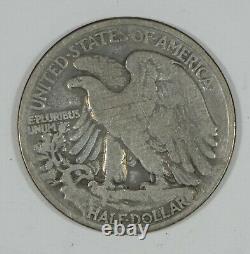 BARGAIN 1921 Walking Liberty Half Dollar VERY GOOD Silver 50c