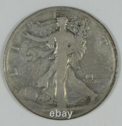 BARGAIN 1921 Walking Liberty Half Dollar VERY GOOD Silver 50c