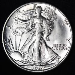 BU 1941-S Walking Liberty SILVER Half Dollar UNCIRCULATED UNC MS