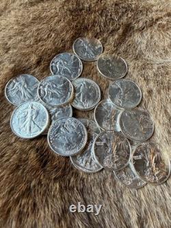 BU Silver Walking Liberty Coin (1) & Clad Kennedy Half Dollar Bank Roll (20)