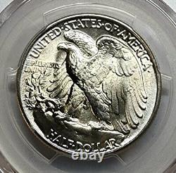 Choice 1944 Silver Walking Liberty Half Dollar 50C PCGS MS66+ Lustrous Beauty