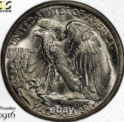 Colorful Toned 1945-S Walking Liberty Half MS65 PCGS