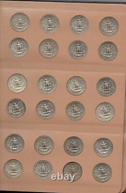 Complete Standing&washington Quarters&walking Liberty Half Dollars Collection