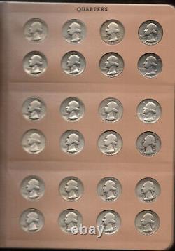 Complete Standing&washington Quarters&walking Liberty Half Dollars Collection