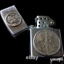 Custom USA Vtg Silver Coins 1942 Walking Liberty Half Dollar 1942 Mercury Dime