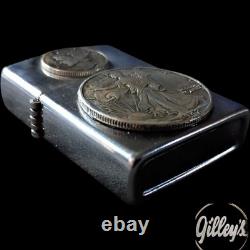 Custom USA Vtg Silver Coins 1942 Walking Liberty Half Dollar 1942 Mercury Dime