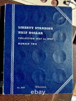 EXCELLENT 1937-1947 WALKING LIBERTY Half Dollar Set of 30 Coins COMPLETE