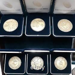 Estate Coin Lot US Proof Mint Set Walking Liberty Half Dollar Military Exo Coins