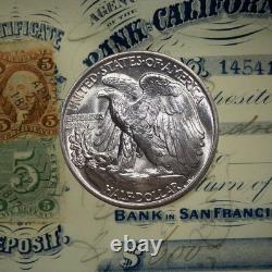 Estate Coin Lot Walking Liberty Half Dollars Uncirculated UNC MS BU+