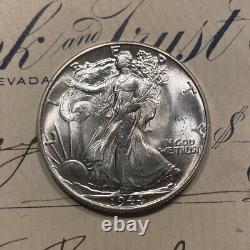 Estate Coin Lot Walking Liberty Half Dollars Uncirculated UNC MS BU+