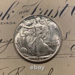 Estate Lot Walking Liberty Half Dollars? UNC MS Silver Coin from Bank Bag