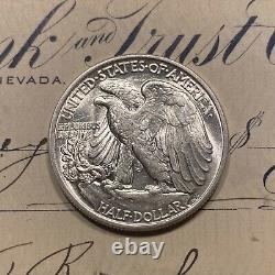 Estate Lot Walking Liberty Half Dollars? UNC MS from OBW Roll Note