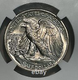 GEM 1944 Walking Liberty Half Dollar MS65