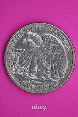 High Grade 1918 S Walking Liberty Half Dollar Scarce Key Date Silver Coin 149