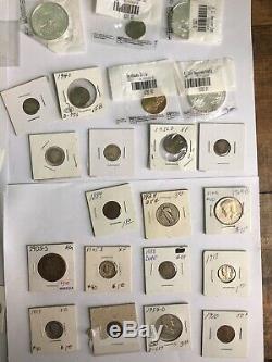 Huge Estate Coin Lot! Old Sets, Lots Of Walking Liberty Half Dollars
