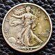 (itm-6083) 1934-s Walking Liberty Half Dollar Au Details Combined Shipping