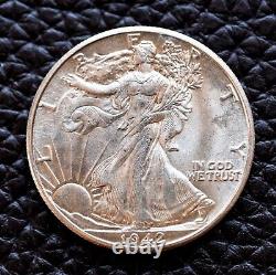 (ITM-6263) 1942-P Walking Liberty Half Dollar GEM Cndtn COMBINED SHIPPING