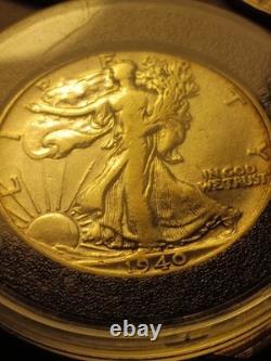 LOT OF 3 -1 Walking Liberty, 2 Franklin Half Dollar fillers- 90% Silver