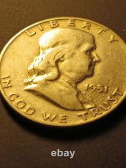 LOT OF 3 -1 Walking Liberty, 2 Franklin Half Dollar fillers- 90% Silver