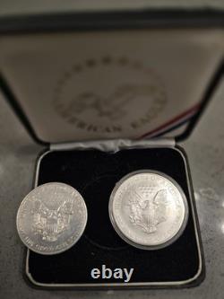 Liberty Silver DOLLAR 2004 & 2011 WALKING LIBERTY SILVER DOLLARS
