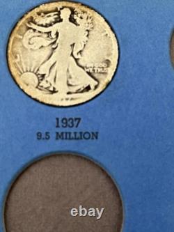 Liberty Standing Half Dollar Collection 1937-1947, Number Two, No. 9027