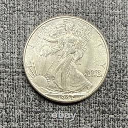 Liberty Walking Half Dollar 1942, 1943, 1944 (All 3 coins)