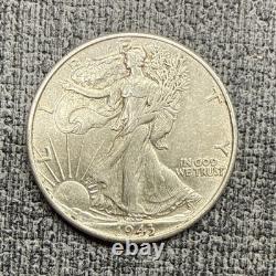Liberty Walking Half Dollar 1942, 1943, 1944 (All 3 coins)