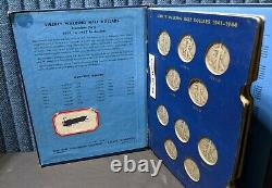 Liberty Walking Halves 1941-1947 Whitman Album No. 9424 Complete Silver Coin Set