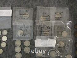 Lot (240+) 90% Silver Morgan Barber Peace Am Eagle Walking Liberty++ 1852-1964