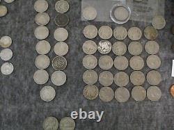 Lot (240+) 90% Silver Morgan Barber Peace Am Eagle Walking Liberty++ 1852-1964