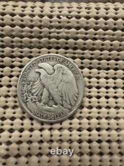 Lot 6 Walking Liberty Half Dollars 1935-1947. 90% Silver