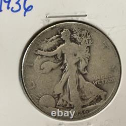 Lot Of 8 Walking Liberty Half Dollars all 90% Silver