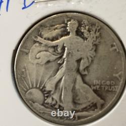 Lot Of 8 Walking Liberty Half Dollars all 90% Silver