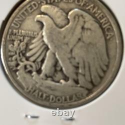 Lot Of 8 Walking Liberty Half Dollars all 90% Silver
