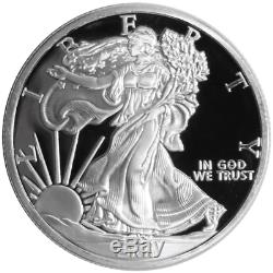 Lot of 100 1 Troy oz Sunshine Walking Liberty. 999 Silver Round Mint Mark SI