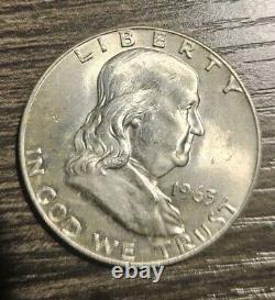 Lot of 10 Half Dollars (1945 Walking Liberty MS64, 1954 Franklin PR65, PCGS NGC)