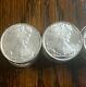 Lot Of 25 With Tube. 999 Silver Walking Liberty / Heraldic Eagle Premium Rounds