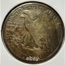 Lot of 2 Walking Liberty Half Dollars 1942 1945 90% Silver US Coins S 061