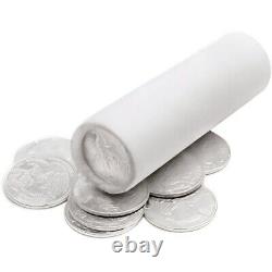 Lot of 50 x 1/10 oz Silver Rounds. 999 Walking Liberty Tube of 50 Rounds 5 oz