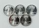 Lot Of 5 1 Oz Silver Rounds. 999 Fine Sunshine Mint Walking Liberty (bu)