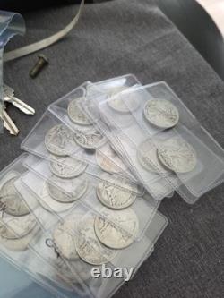Lot of 5 Walking Liberty Half Dollar 90% Silver I HAVE 3 LOTS LEFT GET B4
