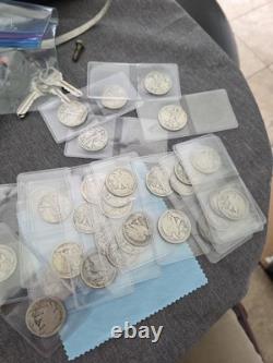 Lot of 5 Walking Liberty Half Dollar 90% Silver I HAVE 3 LOTS LEFT GET B4