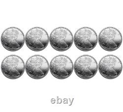 Lot of Ten 0.10 (1/10) Troy Ounce. 999 Silver Walking Liberty Round Lot of Ten 0.10 (1/10) Troy Ounce. 999 Silver Walking Liberty Round