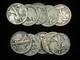 Lots Of 5 Walking Liberty Half Dollars Halves 90% Silver Coins