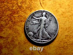 Nice VFXF Better Date 1919-S Walking Liberty Silver Half Dollar B15