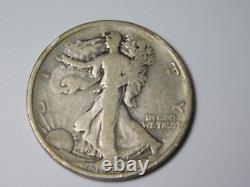 Old Us Coin 1918-s Walking Liberty Silver Half Dollar