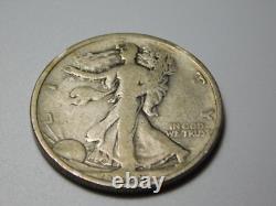 Old Us Coin 1918-s Walking Liberty Silver Half Dollar